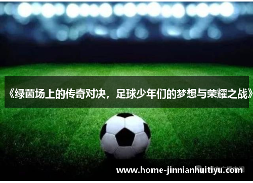 《绿茵场上的传奇对决，足球少年们的梦想与荣耀之战》